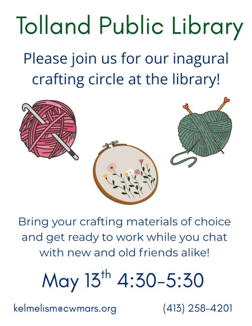 Crafting Circle at the Library